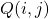 Rendered by QuickLaTeX.com Q(i, j)