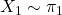 X_1 \sim \pi_1