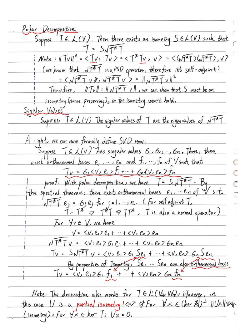 Singular Value Decomposition (SVD) from scratch with linear operators ...